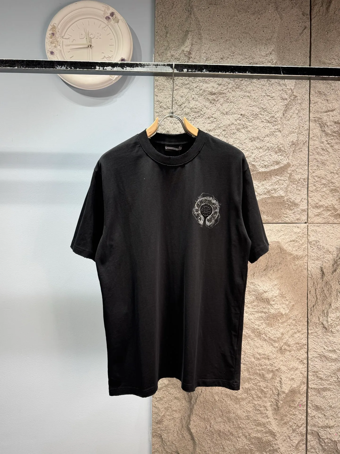 Chrome Hearts* ‼️ T ® 🖤 g fufu ， ， + ➕ ， ， ， ， ， ! ， ! ⚠️ ： ⚠️WJ 26902 Same Style 𝐂𝐎𝐋𝐎𝐔𝐑：White Black 𝐒𝐈𝐙𝐄：S-Xl